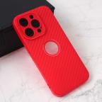 Maska Torbica Carbon Stripe za iPhone 14 Pro 6.1 crvena cena 1000 din slika