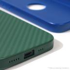 Maska Torbica Carbon Stripe za iPhone 14 Pro 6.1 plava slika 4