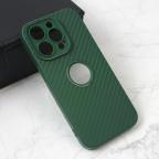 Maska Torbica Carbon Stripe za iPhone 14 Pro 6.1 zelena cena 1000 din slika