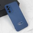 Maska Torbica Carbon Stripe za Samsung A346B Galaxy A34 5G plava cena 1000 din slika