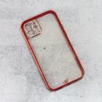 Maska Torbica Cirkon Camera za iPhone 12 6.1 crvena cena 1000 din slika