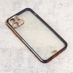 Maska Torbica Cirkon Camera za iPhone 12 6.1 tamno plava cena 1000 din slika