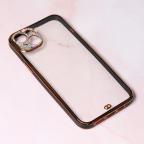 Maska Torbica Cirkon Camera za iPhone 14 Plus 6.7 crna cena 1000 din slika