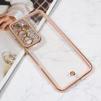 Maska Torbica Cirkon Camera za Samsung S936B Galaxy S25 Plus roze cena 1000 din slika
