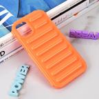 Maska Torbica Color Rib za iPhone 11 6.1 narandzasta slika 5