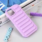 Maska Torbica Color Rib za iPhone 14 6.1 lila slika 5