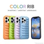 Maska Torbica Color Rib za iPhone 15 Pro Max 6.7 lila cena 1000 din slika