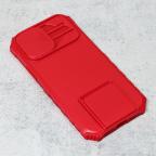 Maska Torbica Crashproof Back za iPhone 12 6.1 crvena cena 1000 din slika