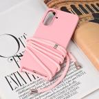 Maska Torbica Crossbody za Samsung A566B Galaxy A56 roze cena 1000 din slika