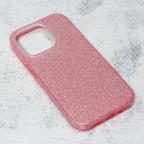 Maska Torbica Crystal Dust za iPhone 14 6.1 Pro roze cena 1000 din slika