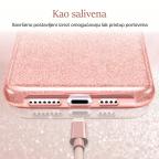 Maska Torbica Crystal Dust za iPhone 14 6.1 Pro roze slika 7
