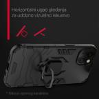 Maska Torbica Cube Ring za iPhone 15 6.1 tamno plava slika 3