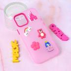 Maska Torbica Cute za iPhone 12 6.1 pink slika 5