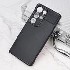 Maska Torbica Defender Carbon za Samsung S938B Galaxy S25 Ultra crna cena 2500 din slika