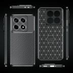 Maska Torbica Defender Carbon za Xiaomi 14T crna slika 7