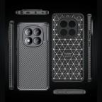 Maska Torbica Defender Carbon za Xiaomi Redmi Note 14 Pro 4G (EU) crna slika 3