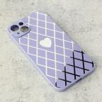Maska Torbica Diamond Heart za iPhone 14 Plus 6.7 ljubicasta cena 1000 din slika