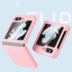 Maska Torbica Elegant Fold za Samsung F741B/F761B Galaxy Z Flip 6/7 FE 5G svetlo roze cena 2500 din slika