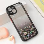 Maska Torbica Frame Glitter za iPhone 14 6.1 crna slika 2