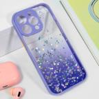 Maska Torbica Frame Glitter za iPhone 15 Pro Max 6.7  ljubicasta cena 1000 din slika