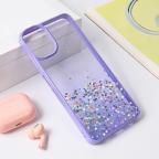 Maska Torbica Frame Glitter za Samsung A065F Galaxy A06 ljubicasta cena 2500 din slika