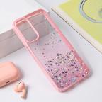 Maska Torbica Frame Glitter za Samsung A256B Galaxy A25 roze cena 2500 din slika