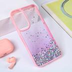 Maska Torbica Frame Glitter za Samsung A556B Galaxy A55 5G roze cena 2500 din slika