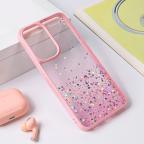 Maska Torbica Frame Glitter za Samsung A566B Galaxy A56 5G roze cena 2500 din slika