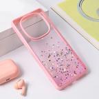 Maska Torbica Frame Glitter za Xiaomi Redmi Note 14 Pro Plus roze cena 2500 din slika