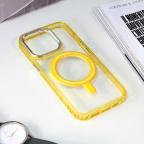 Maska Torbica Frame Magsafe za iPhone 14 Pro 6.1 zuta cena 1000 din slika