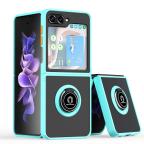 Maska Torbica Frosted Shockproof za Samsung F741B/F761B Galaxy Z Flip 6/7 FE 5G svetlo plava cena 3000 din slika