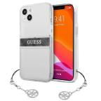 Maska Torbica Guess 4G Stripe Charm za iPhone 13 6.1 siva (GUHCP13MKB4GGR) cena 4500 din slika