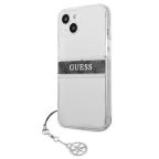 Maska Torbica Guess 4G Stripe Charm za iPhone 13 6.1 siva (GUHCP13MKB4GGR) slika 2