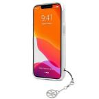 Maska Torbica Guess 4G Stripe Charm za iPhone 13 6.1 siva (GUHCP13MKB4GGR) slika 5