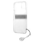 Maska Torbica Guess 4G Stripe Charm za iPhone 13 6.1 siva (GUHCP13MKB4GGR) slika 7