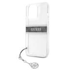 Maska Torbica Guess 4G Stripe Charm za iPhone 13 Pro 6.1 siva (GUHCP13LKB4GGR) slika 6