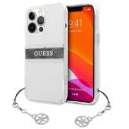 Maska Torbica Guess 4G Stripe Charm za iPhone 13 Pro Max 6.7 siva (GUHCP13XKB4GGR) cena 4500 din slika