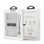 Maska Torbica Guess 4G Stripe Charm za iPhone 13 Pro Max 6.7 siva (GUHCP13XKB4GGR) slika 4