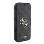 Maska Torbica Guess Bk Pu leather 4G Metal Logo za iPhone 15 6.1 siva (GUBKP15S4GMGGR) slika 4