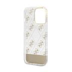 Maska Torbica Guess Hc 4G Electro Script za iPhone 14 Pro 6.1 zlatna (GUHCP14LHG4MHG) slika 2