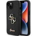 Maska Torbica Guess Hc Fixed Glitter 4G Big Metal Logo za iPhone 15 6.1 crna (GUHCP15SHG4SGK) cena 4500 din slika