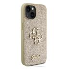 Maska Torbica Guess Hc Fixed Glitter 4G Big Metal Logo za iPhone 15 6.1 zlatna (GUHCP15SHG4SGD) slika 5