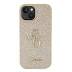 Maska Torbica Guess Hc Fixed Glitter 4G Big Metal Logo za iPhone 15 6.1 zlatna (GUHCP15SHG4SGD) slika 6