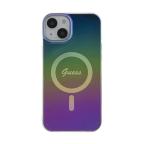 Maska Torbica Guess Hc IML Magsafe Iridescent za iPhone 15 6.1 crna (GUHMP15SHITSK) slika 2