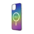 Maska Torbica Guess Hc IML Magsafe Iridescent za iPhone 15 6.1 crna (GUHMP15SHITSK) slika 3