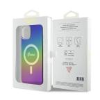Maska Torbica Guess Hc IML Magsafe Iridescent za iPhone 15 6.1 crna (GUHMP15SHITSK) slika 7