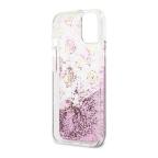 Maska Torbica Guess Hc Liquid Glitter Peony za iPhone 13 6.1 roze (GUHCP13MLGPEPI) slika 3