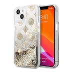 Maska Torbica Guess Hc Liquid Glitter Peony za iPhone 13 6.1 zlatna (GUHCP13MLGPEGO) cena 4500 din slika