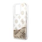 Maska Torbica Guess Hc Liquid Glitter Peony za iPhone 13 Pro 6.1 zlatna (GUHCP13LLGPEGO) slika 2