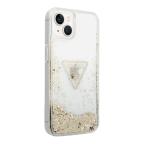 Maska Torbica Guess Hc Liquid Glitter Triangle za iPhone 14 6.1 transparent (GUHCP14SLFCTPT) slika 2